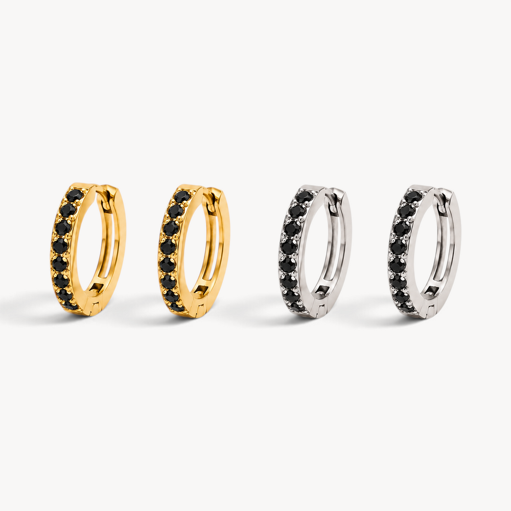 Orecchini Hoop Lunaire Color