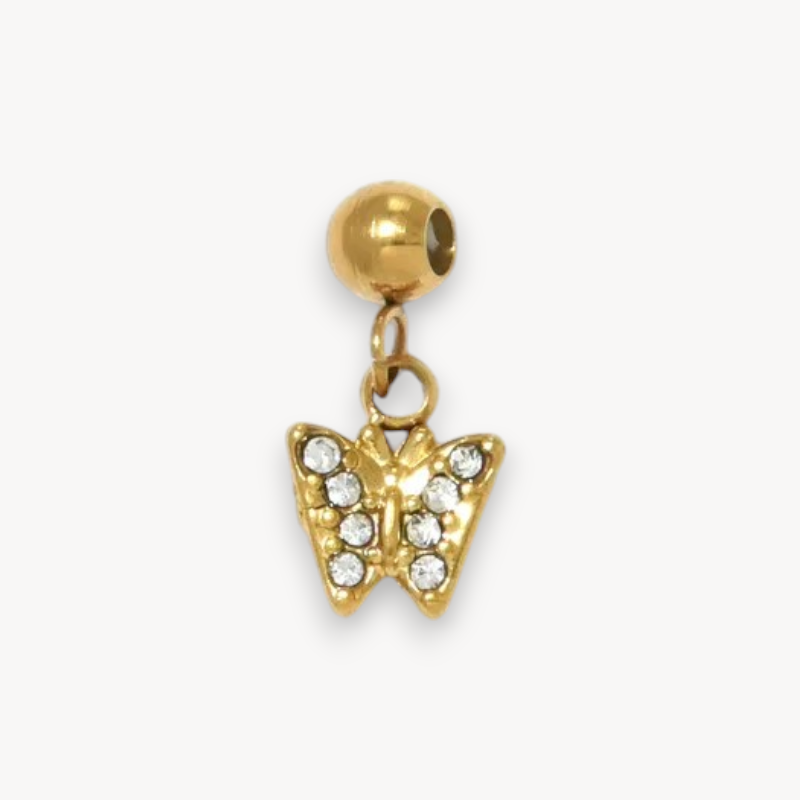 Charm Sparkly Butterfly