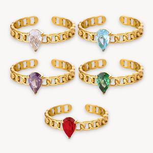Anello Incanto Drop · Turchese