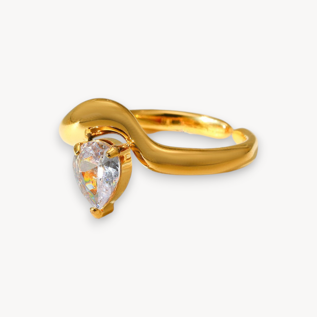 Anello Wave Drop