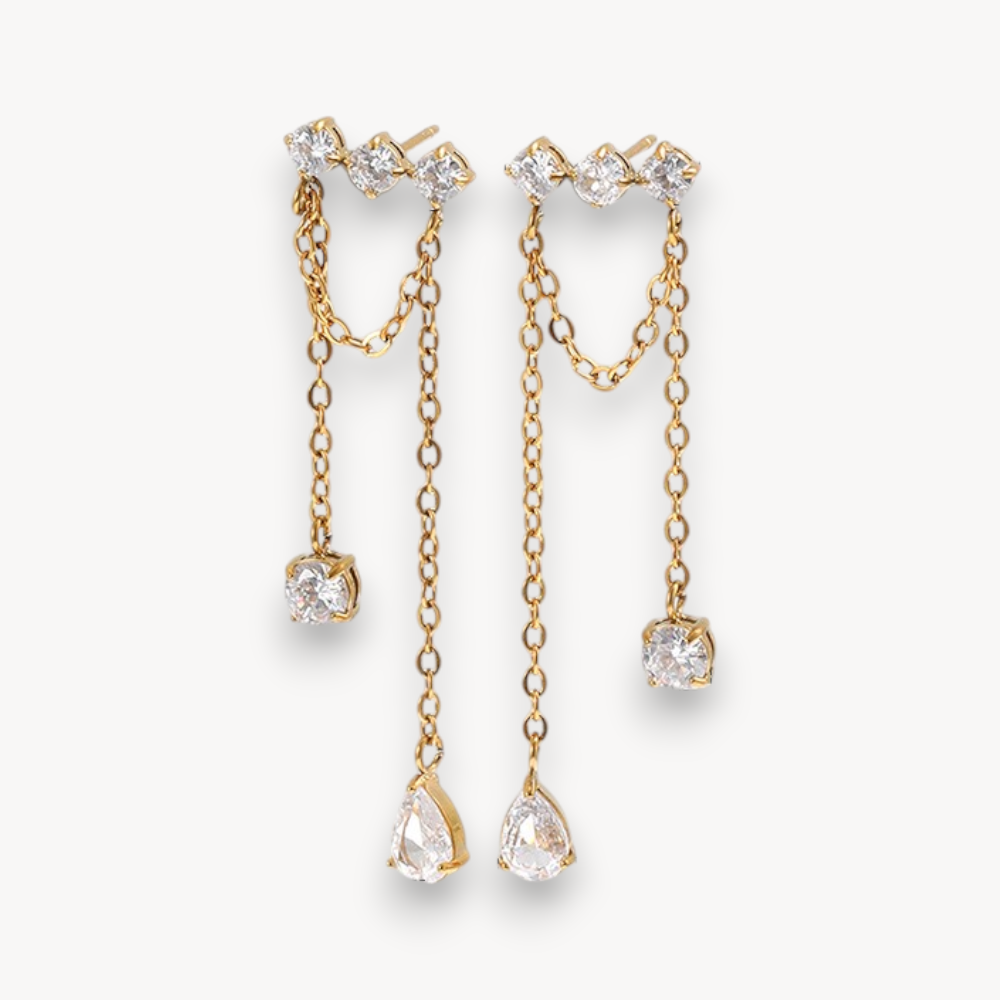 Orecchini Crystal Rain