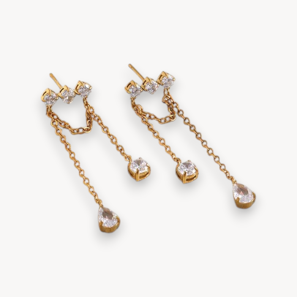 Orecchini Crystal Rain