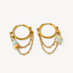 Orecchini Hoop Rebel Stone