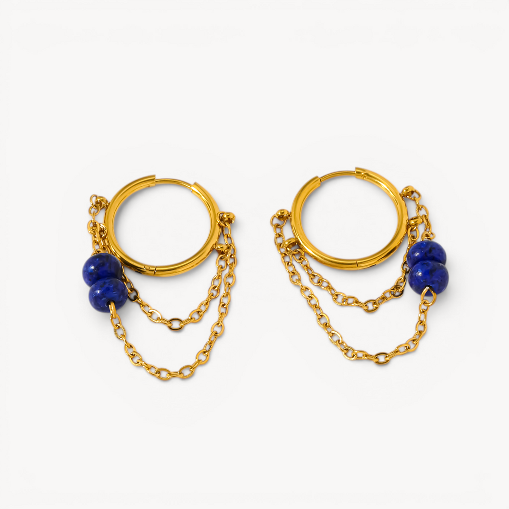 Orecchini Hoop Rebel Stone