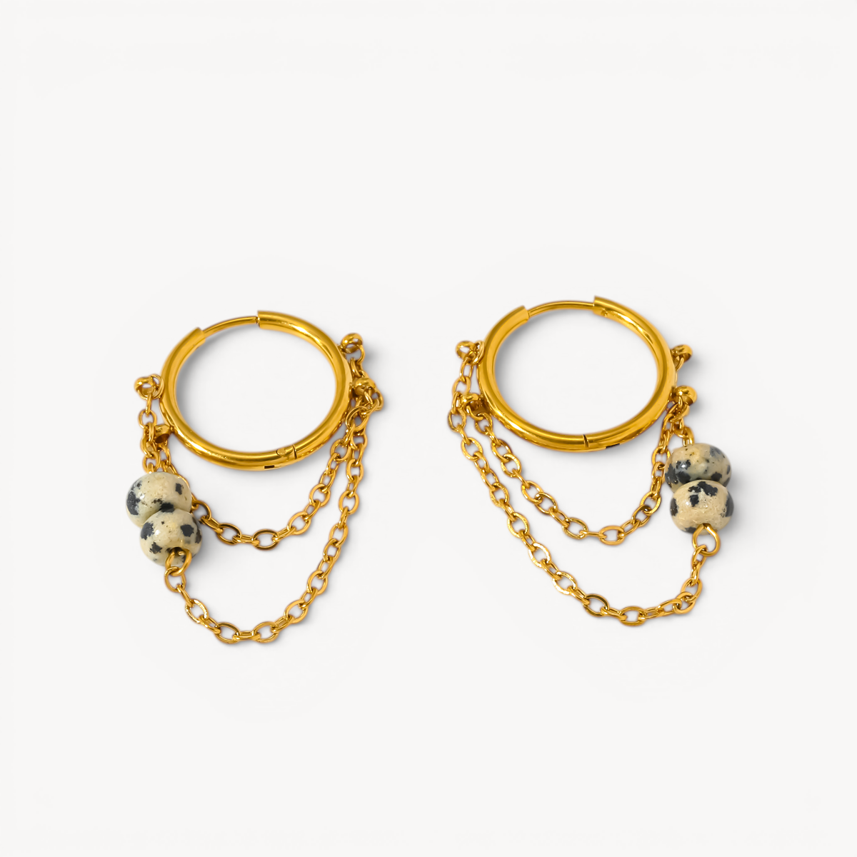 Orecchini Hoop Rebel Stone
