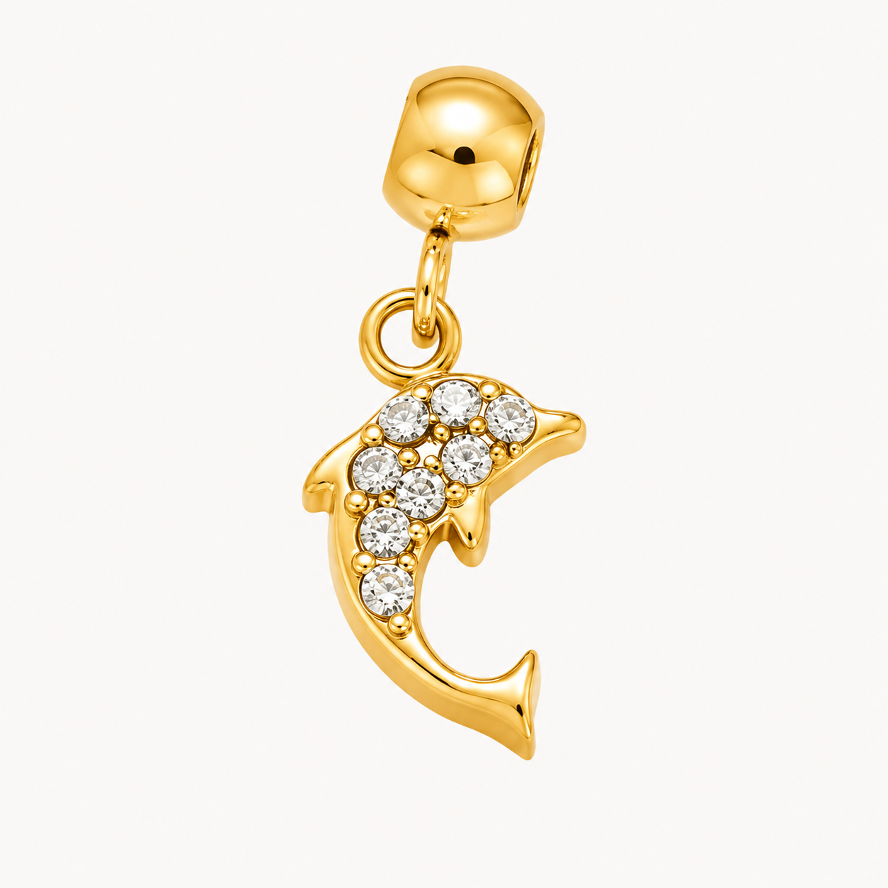 Charm Sparkly Dolphin