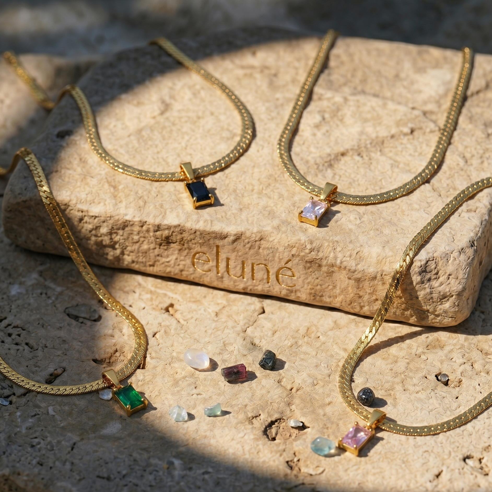 Collana Bold Baguette