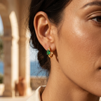 Orecchini Hoop Sparkly Shape Color