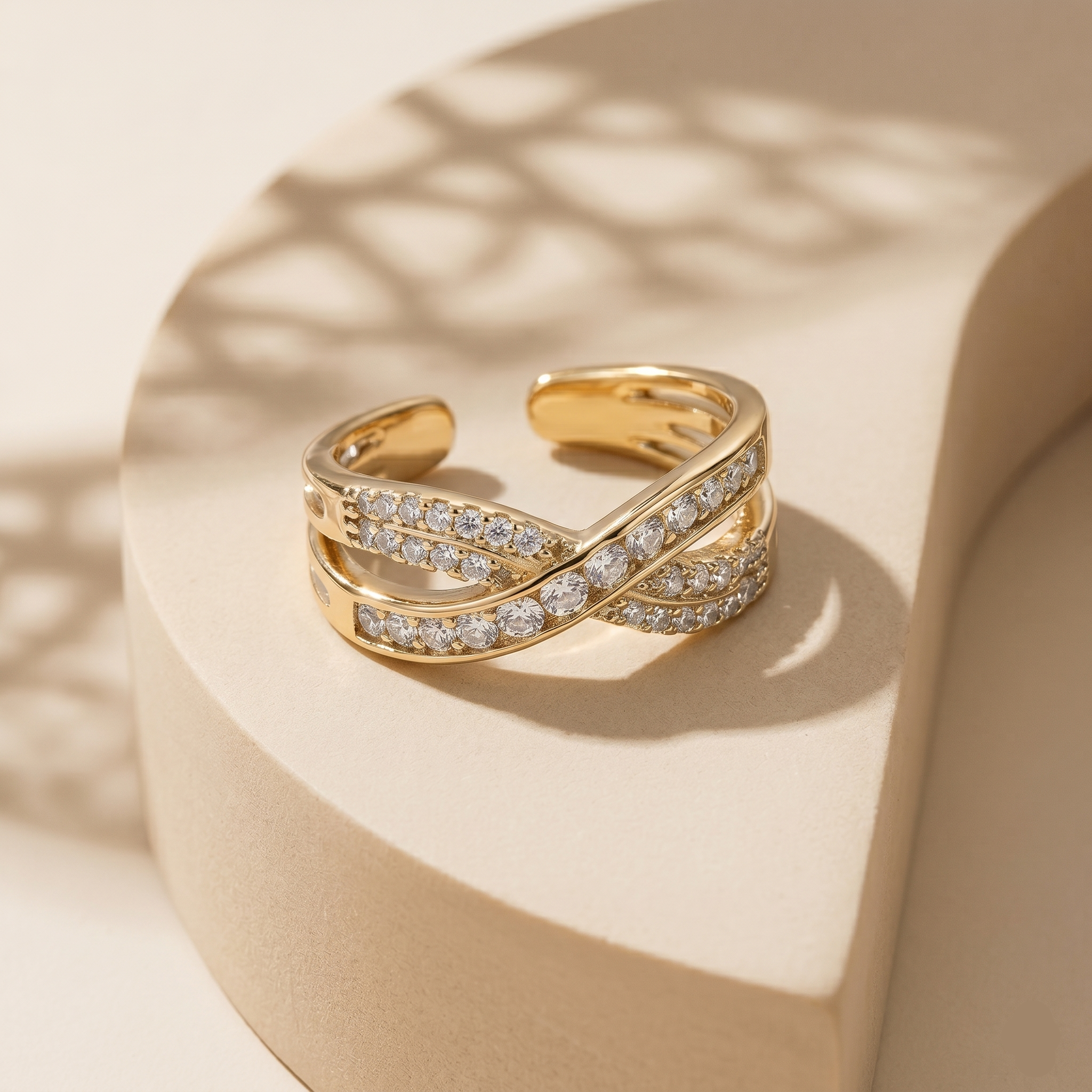 Anello Double Shine