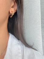 Orecchini Pure Loop Gold 1.6