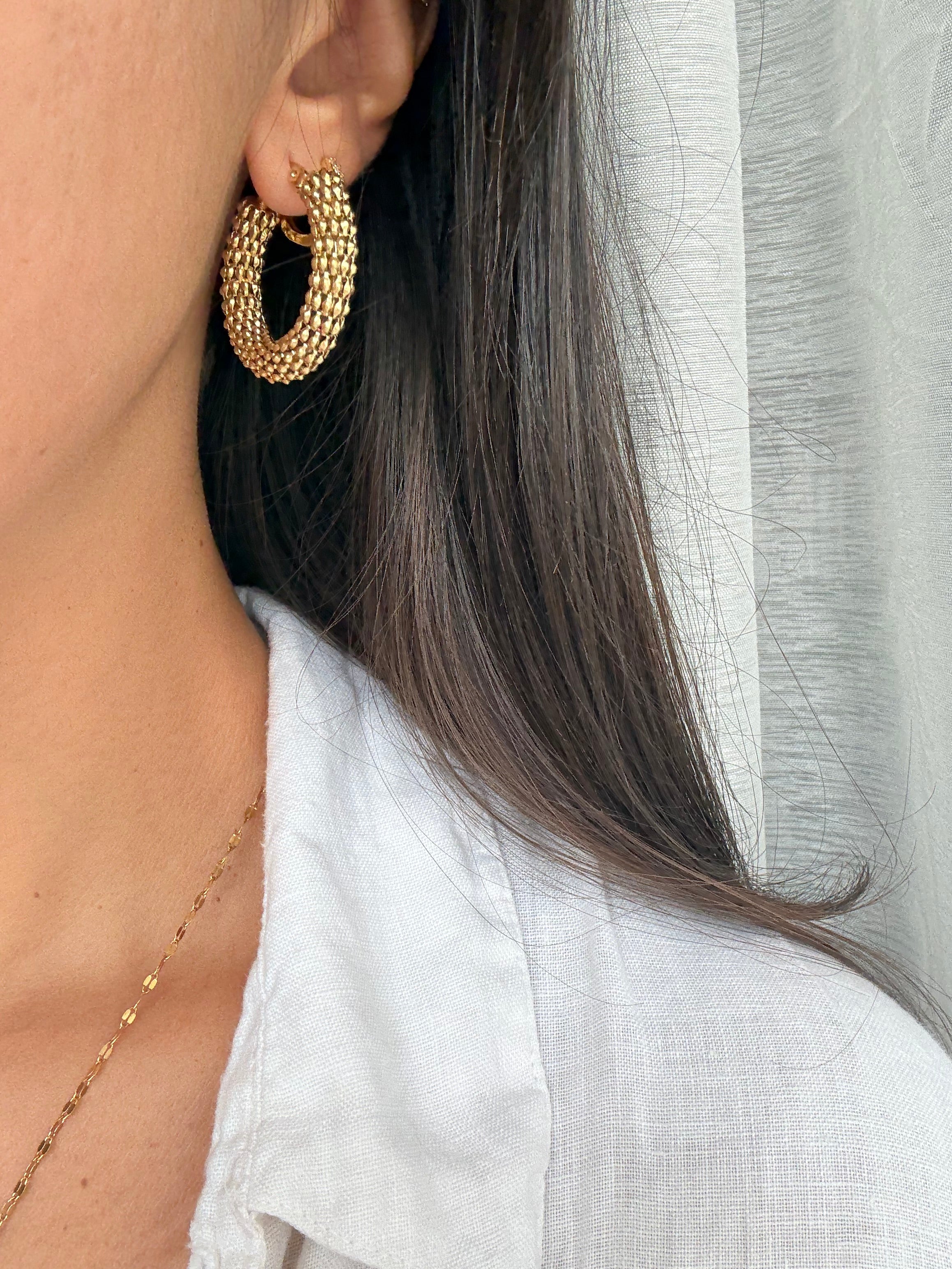 Orecchini Hoop Radiant