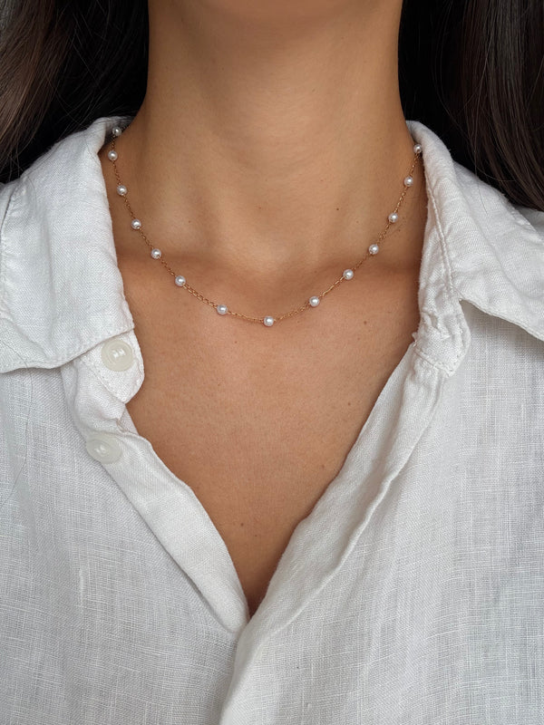 Collana Perlé