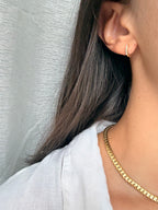 Orecchini Lunaire Gold Small