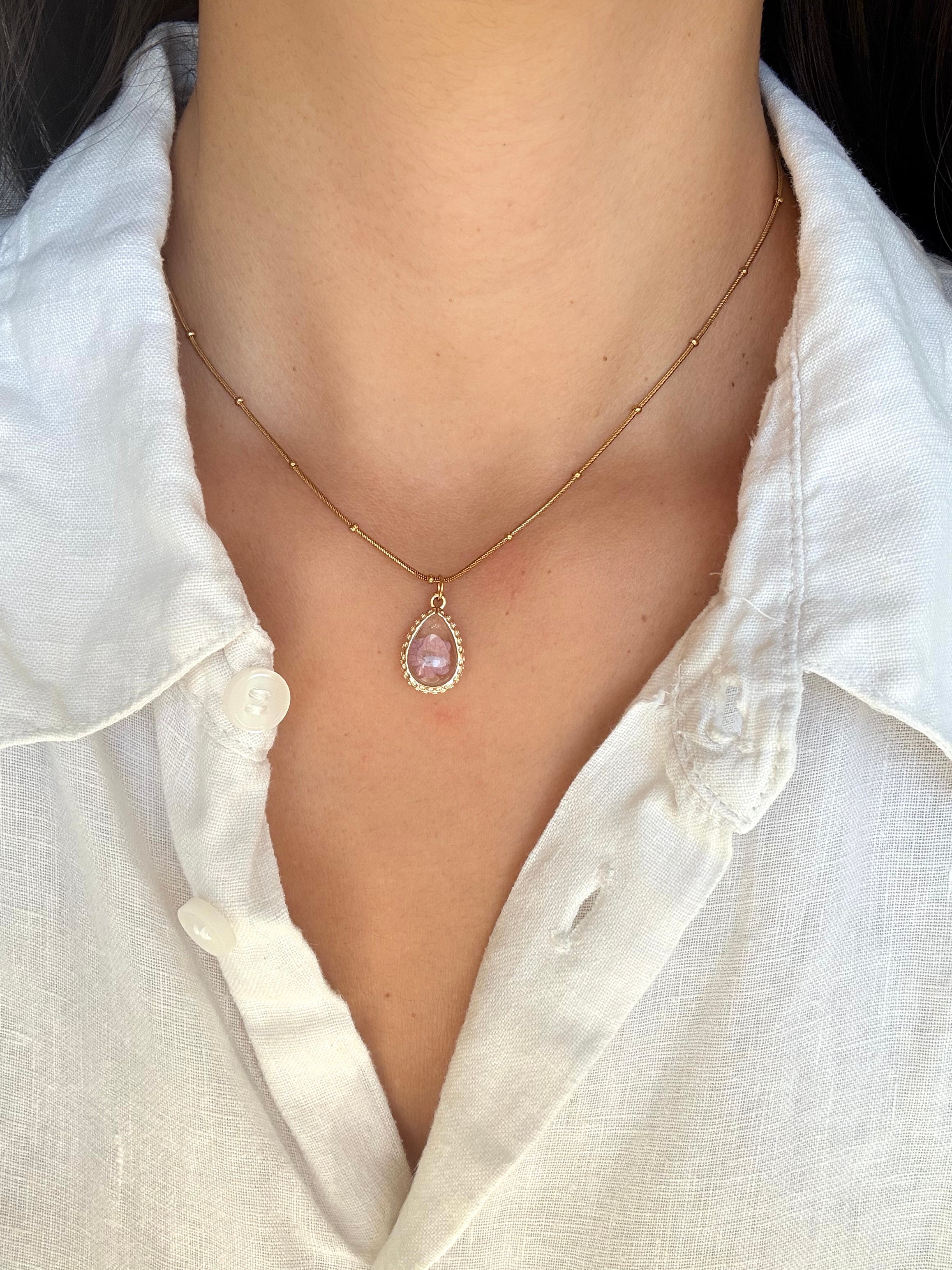 Collana Petal Drop