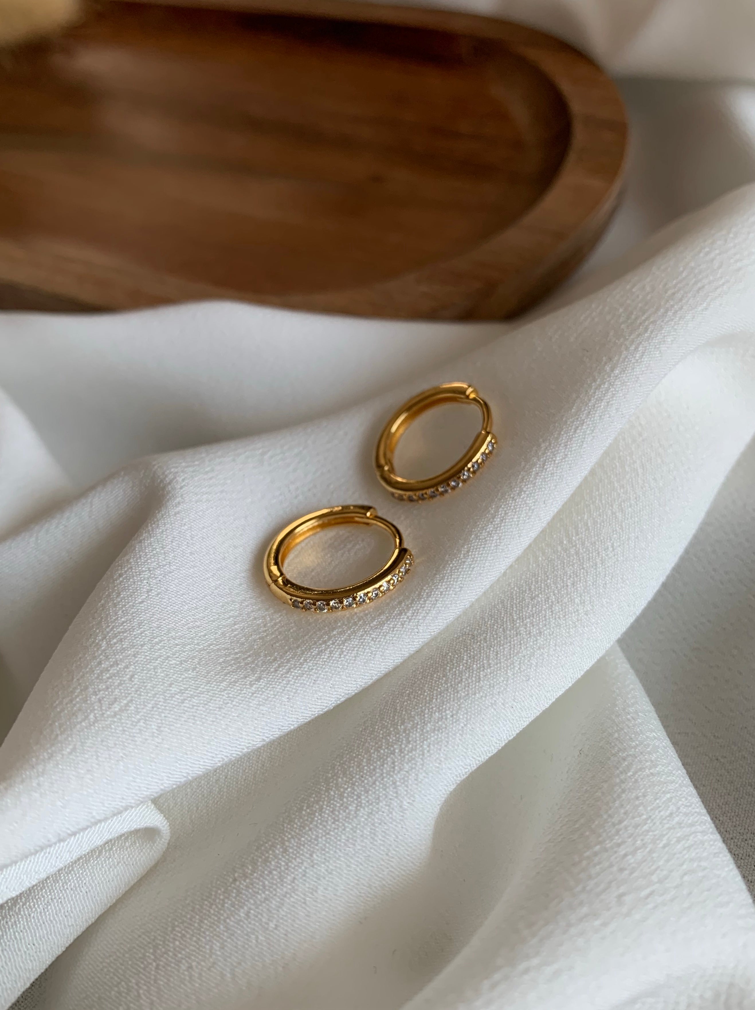 Orecchini Lunaire Gold Large