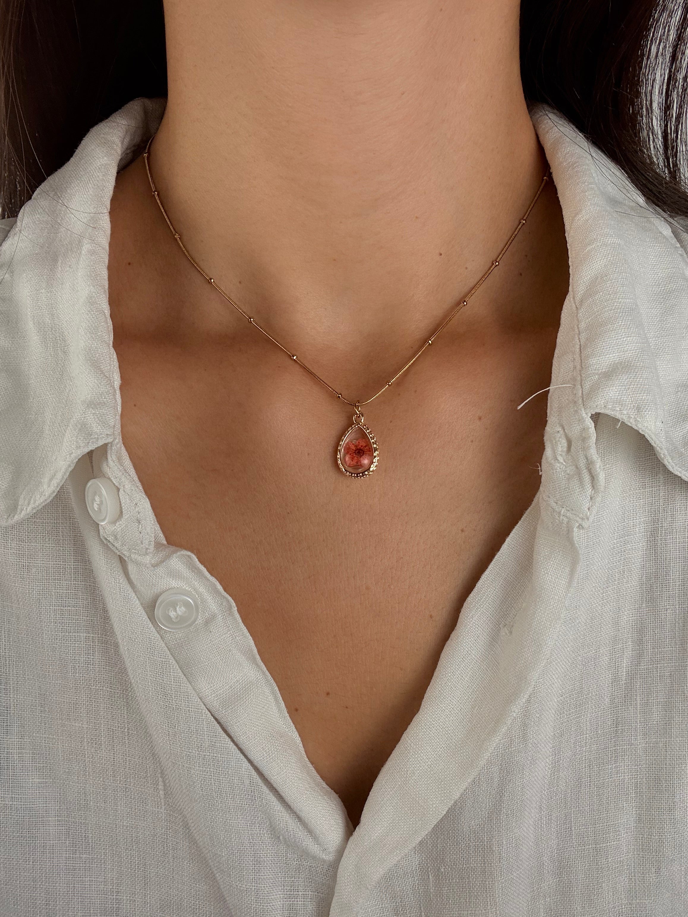 Collana Petal Drop