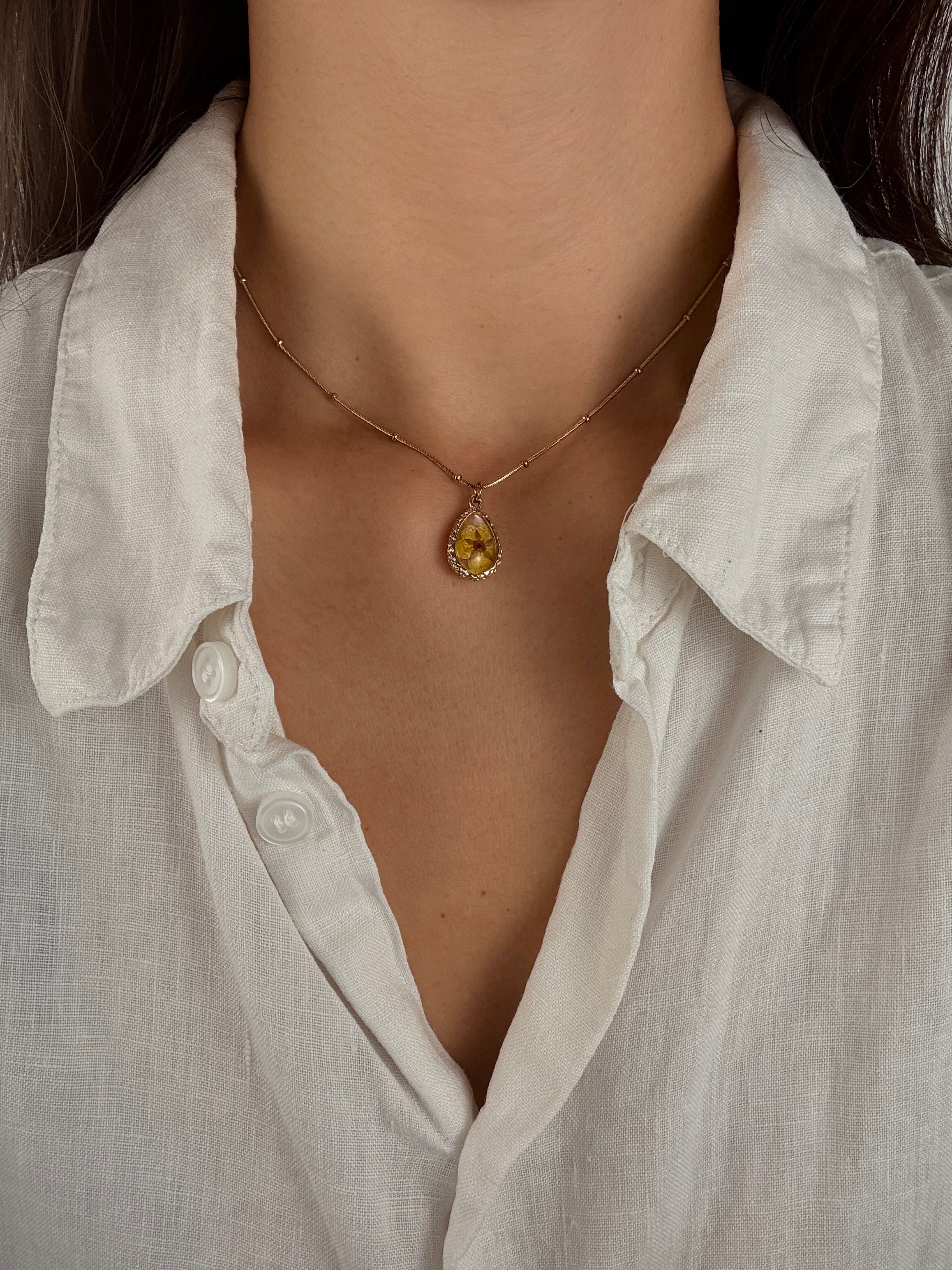 Collana Petal Drop