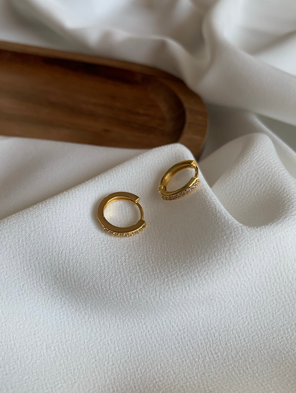 Orecchini Lunaire Gold Medium