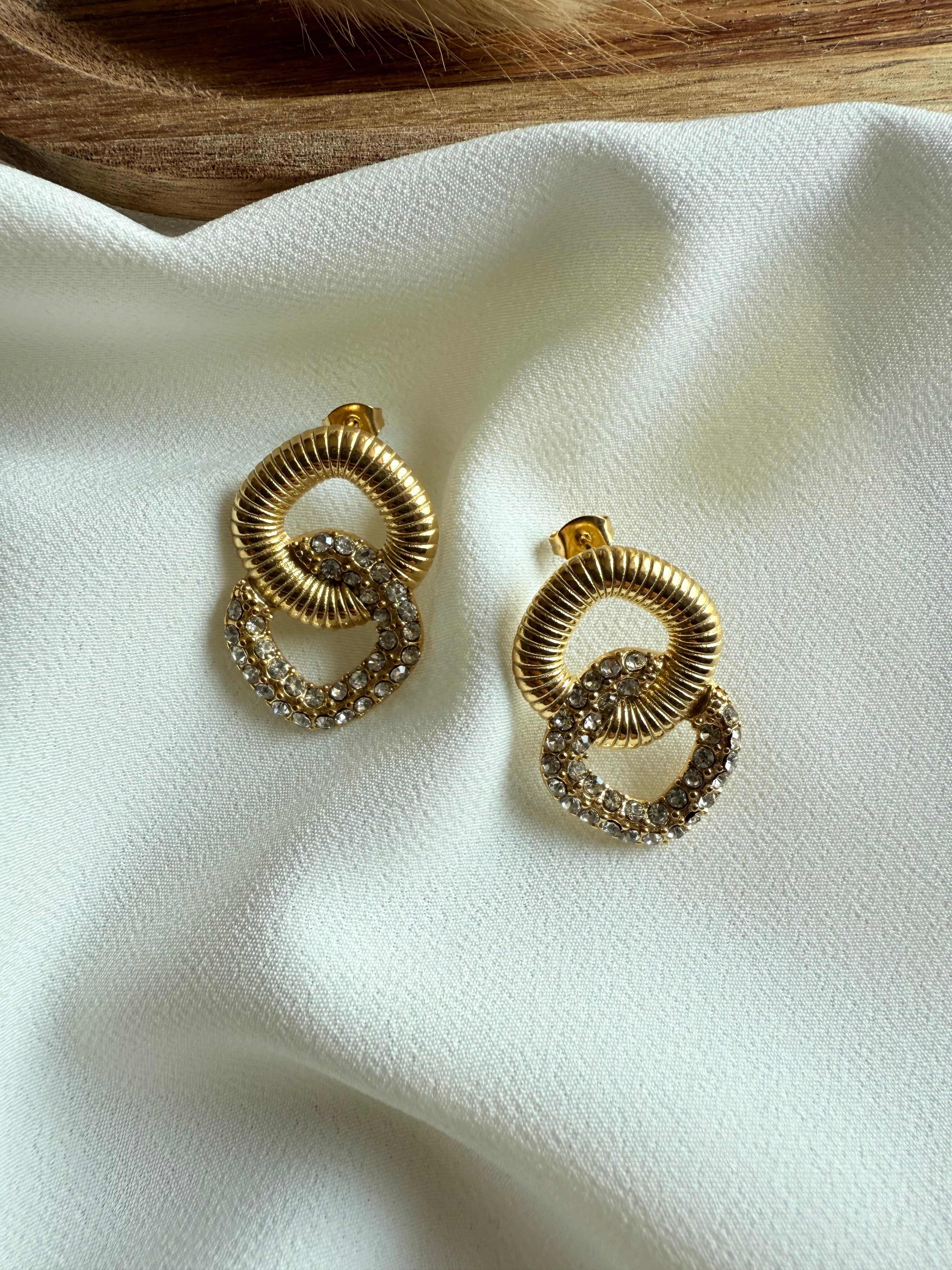 Orecchini Sparkly Link