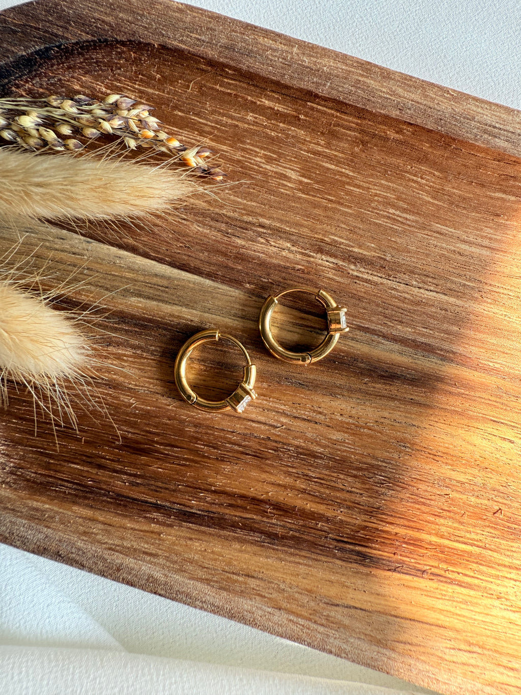 Orecchini Hoop Sparkly Shape