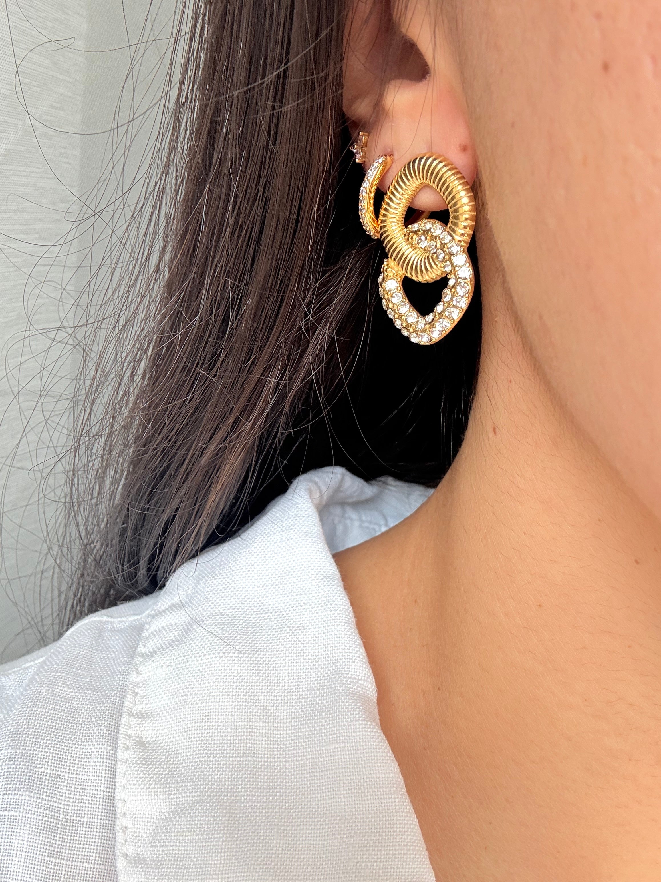 Orecchini Sparkly Link