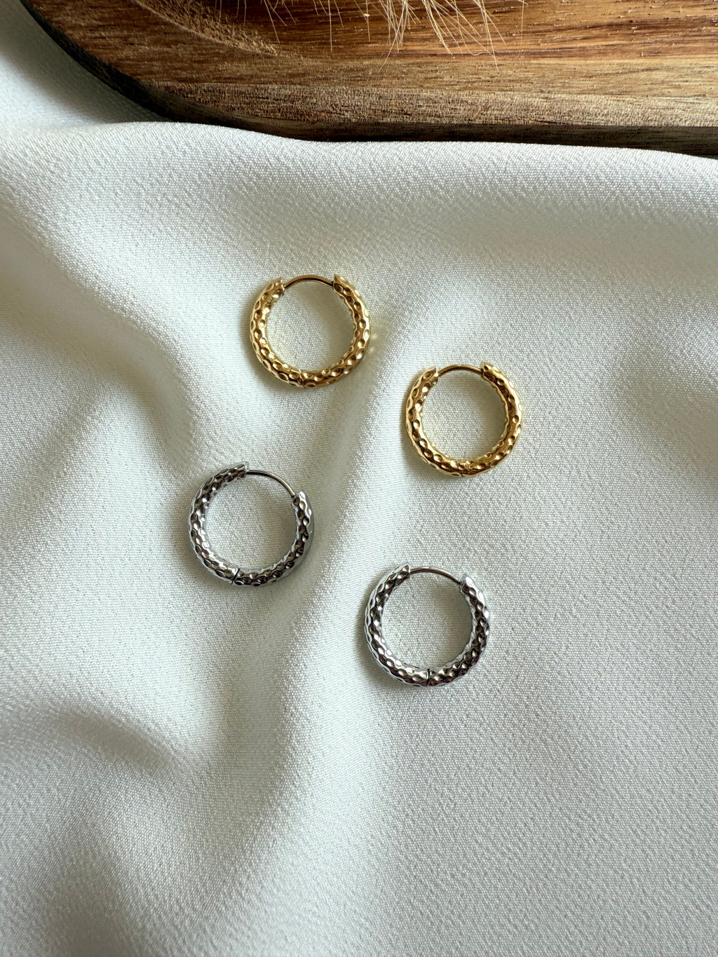 Orecchini Hoop Grain