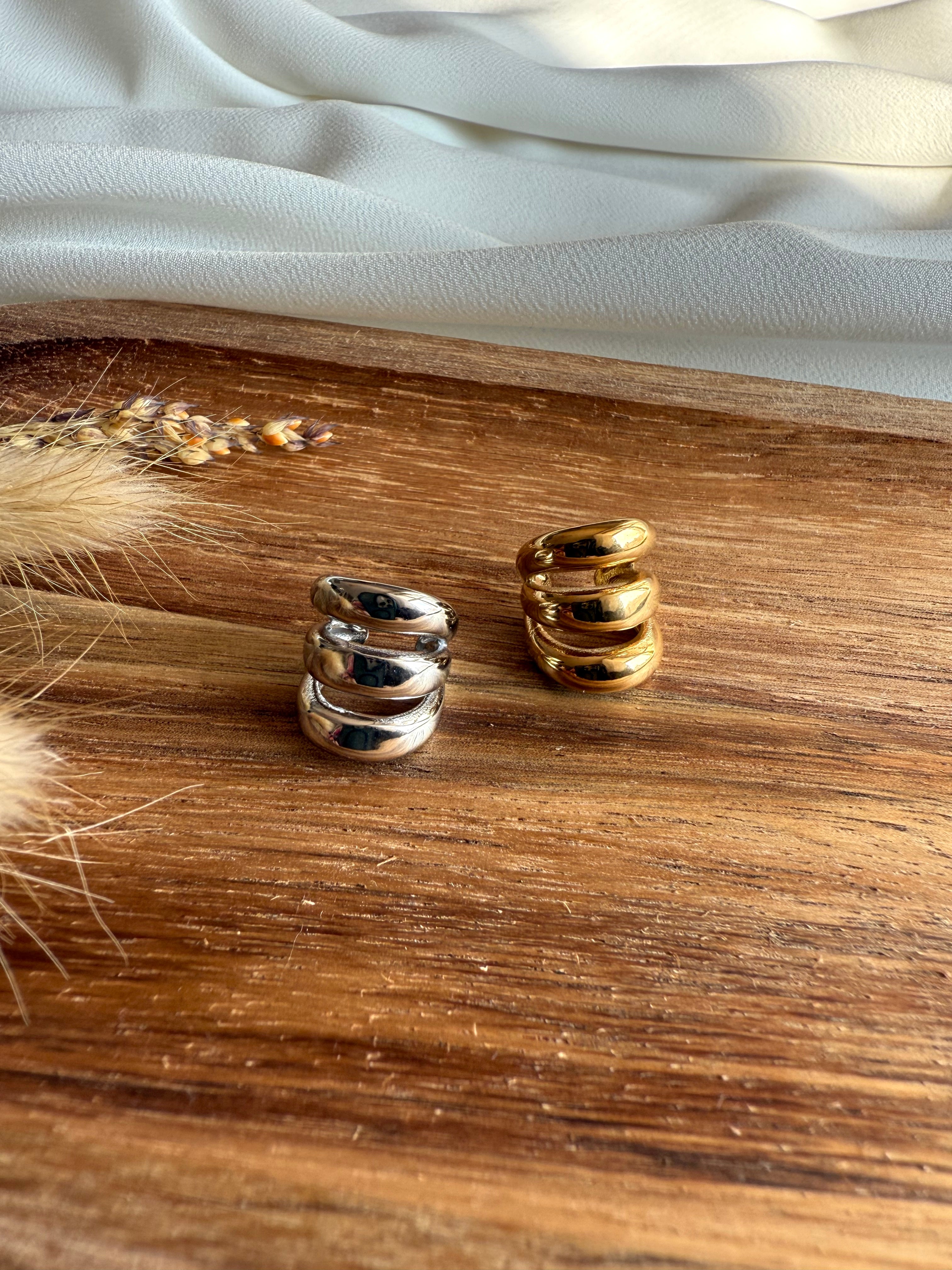 Orecchino Cuff Triple