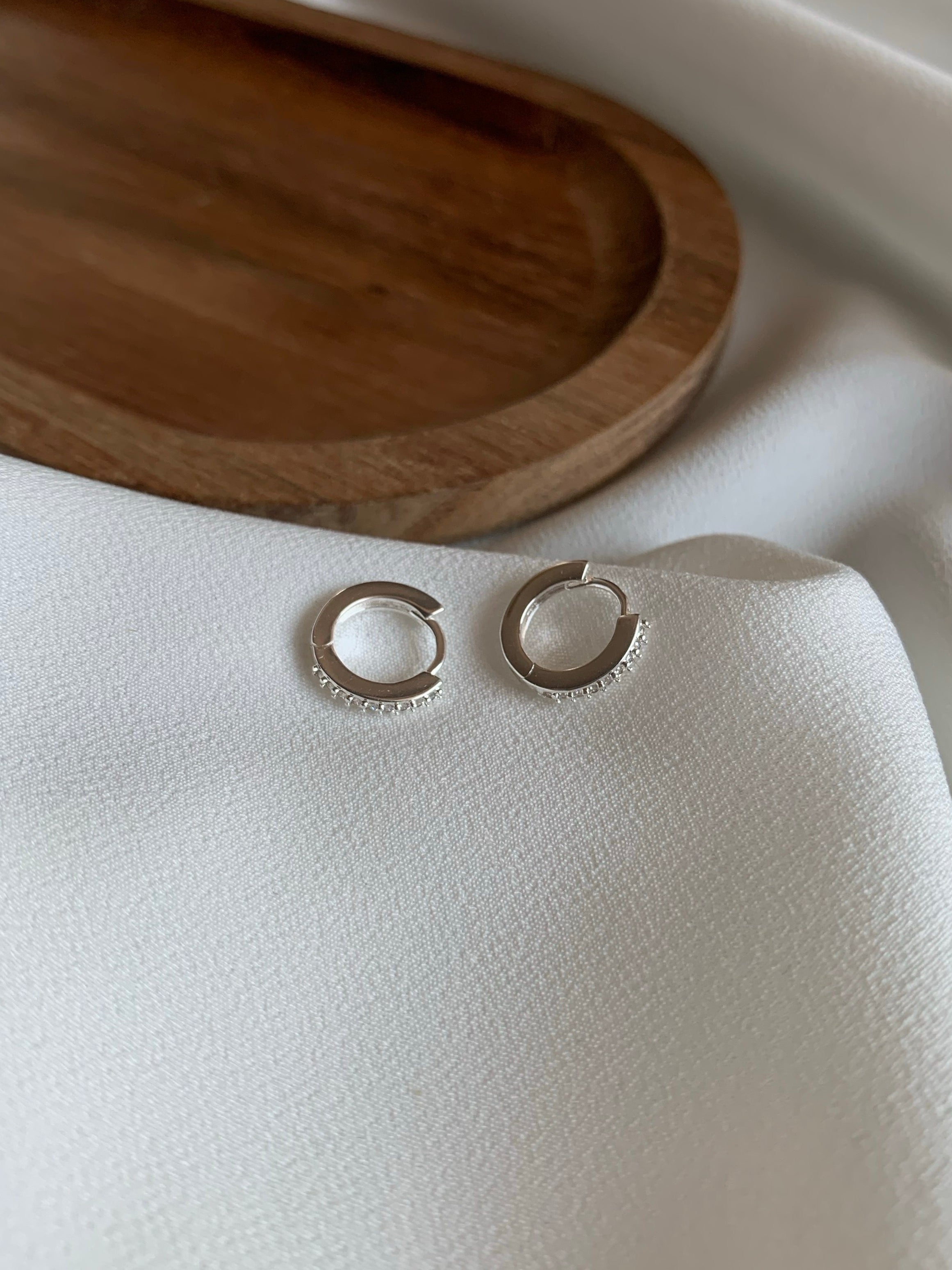 Orecchini Lunaire Silver Small