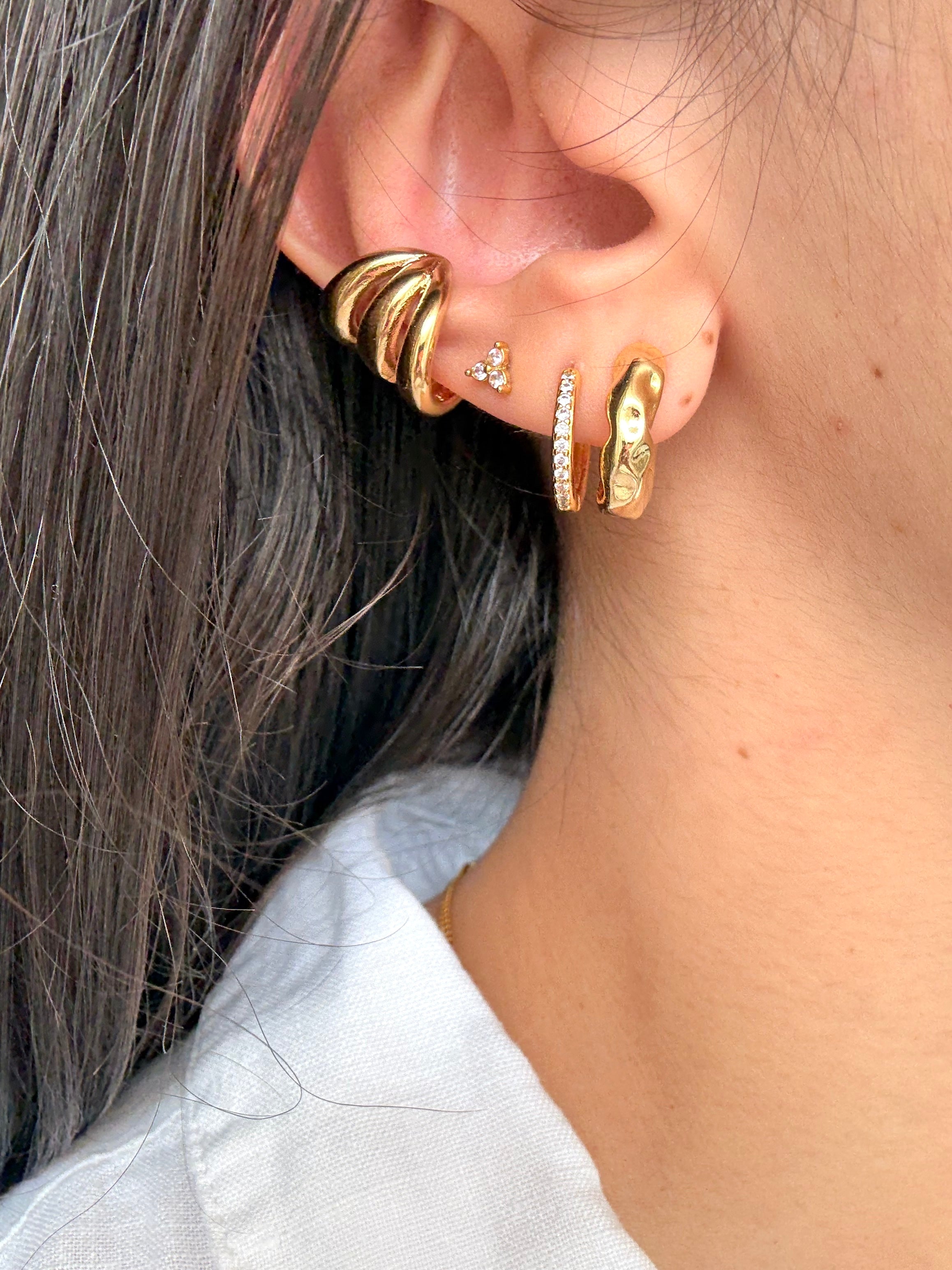 Orecchino Cuff Triple