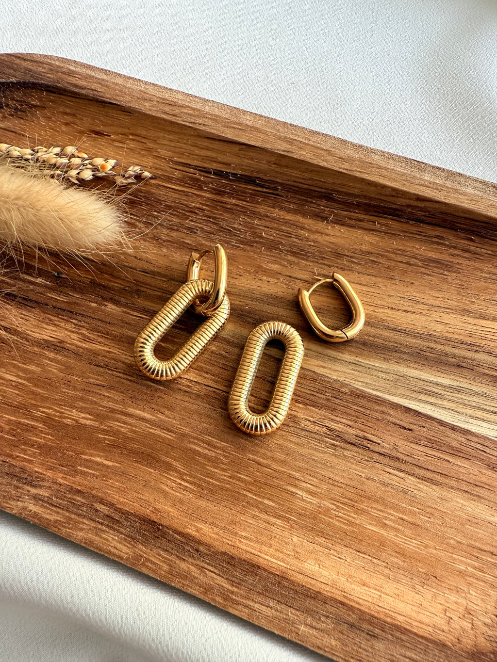 Orecchini Oval Charm