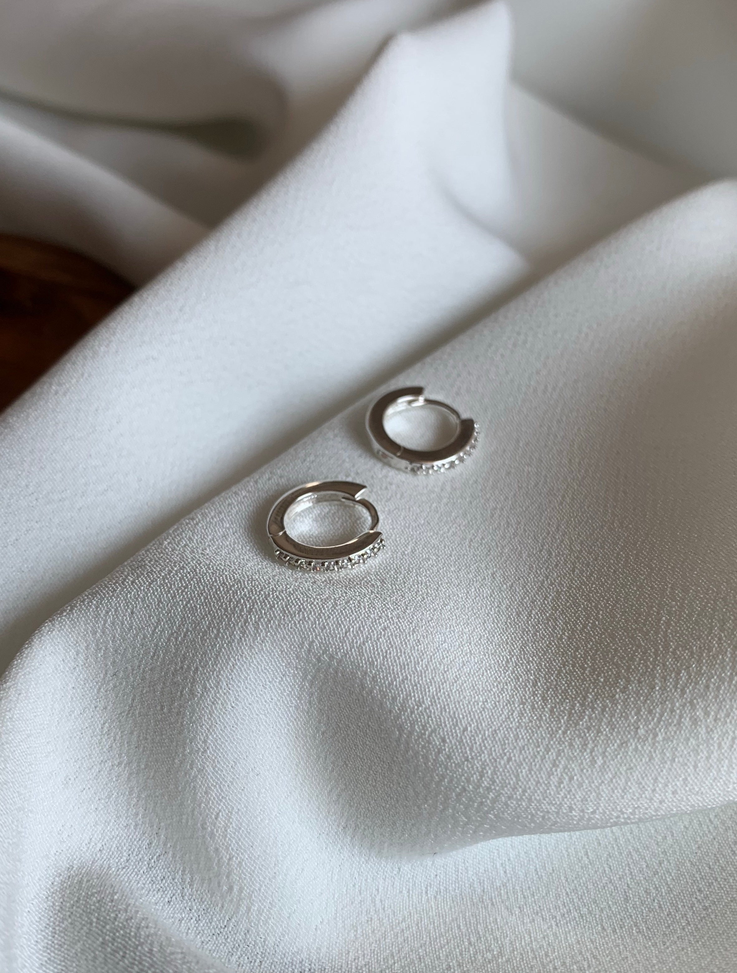 Orecchini Lunaire Silver Small