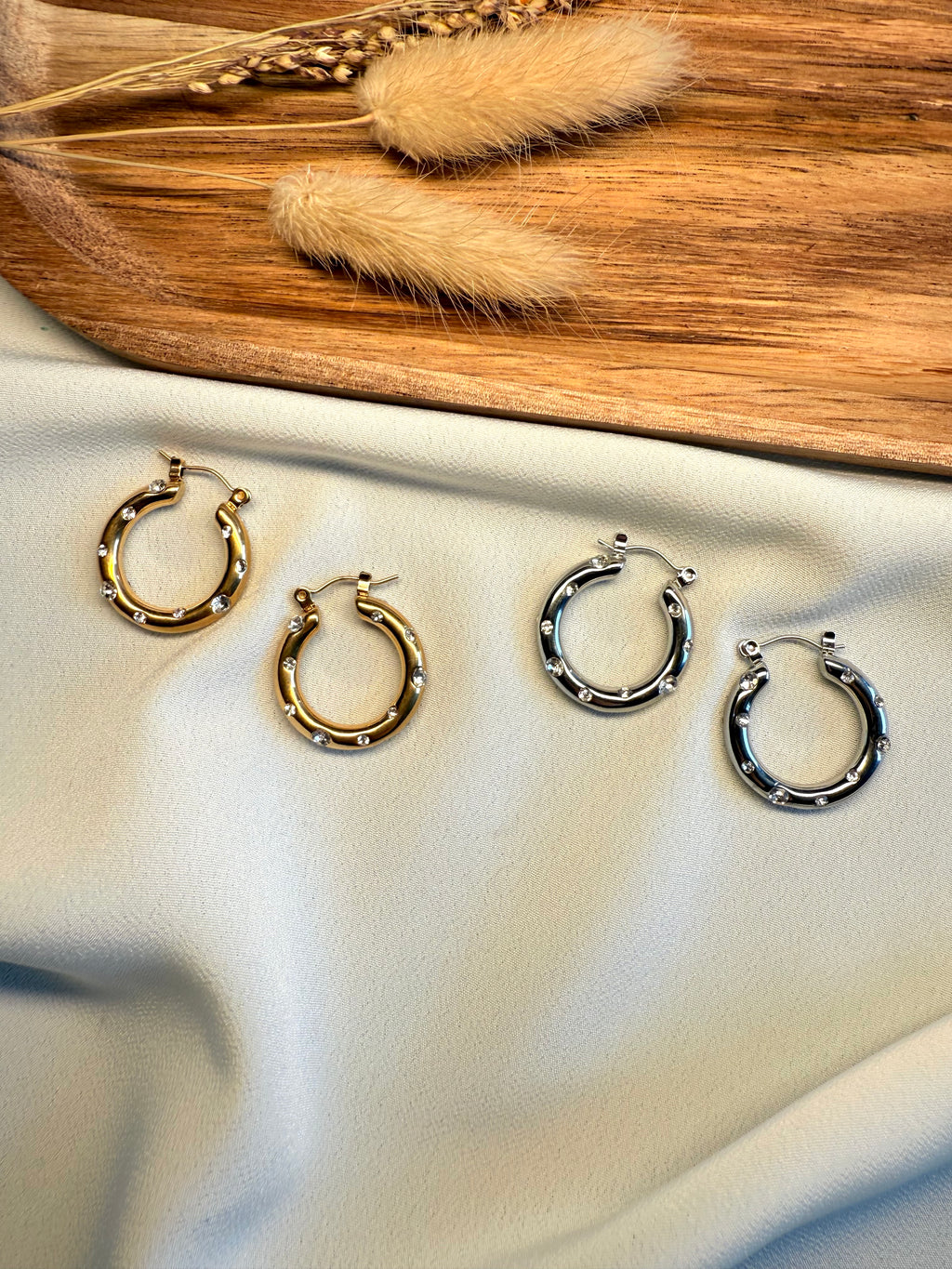 Orecchini Hoop Shine