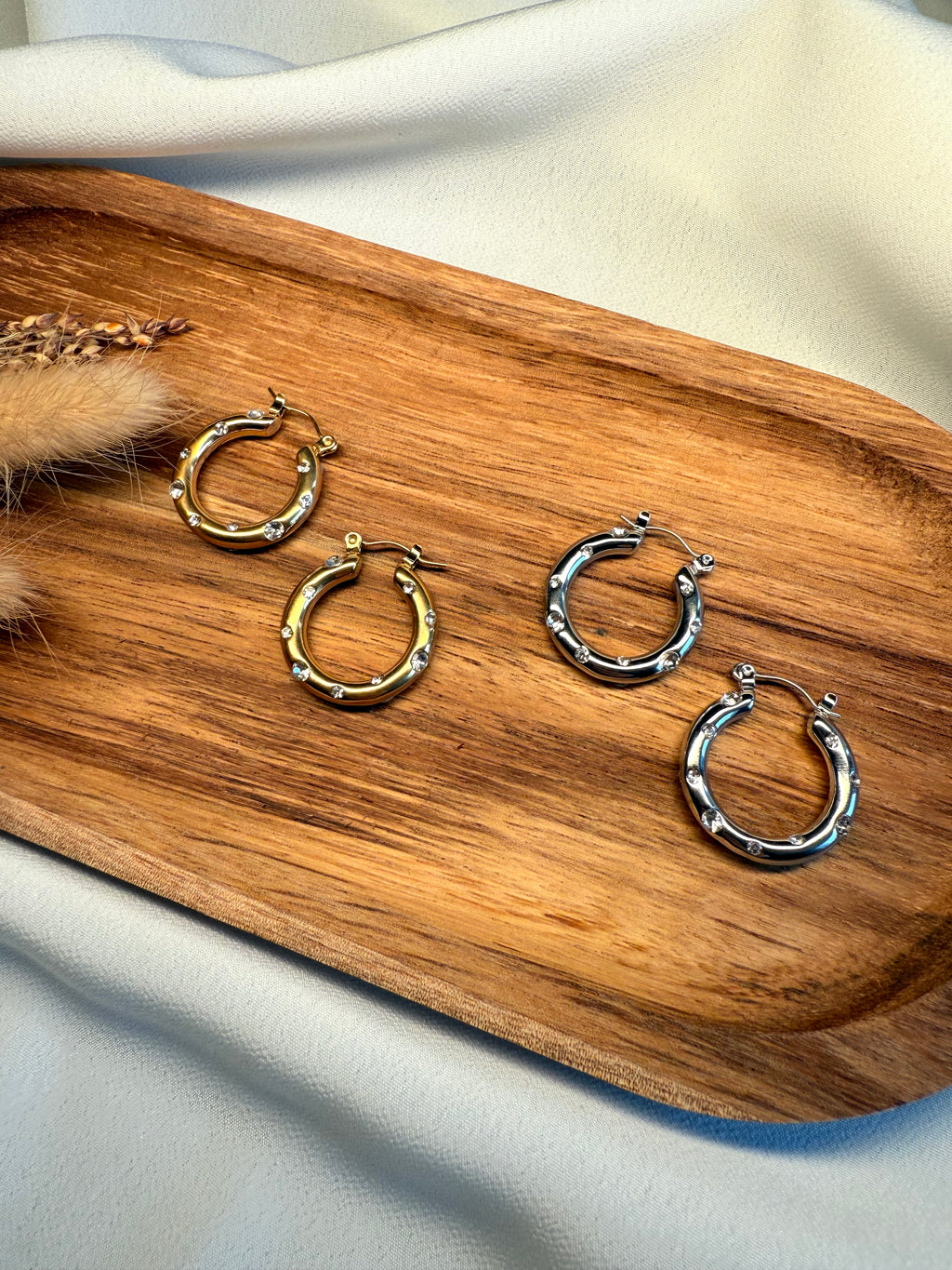 Orecchini Hoop Shine