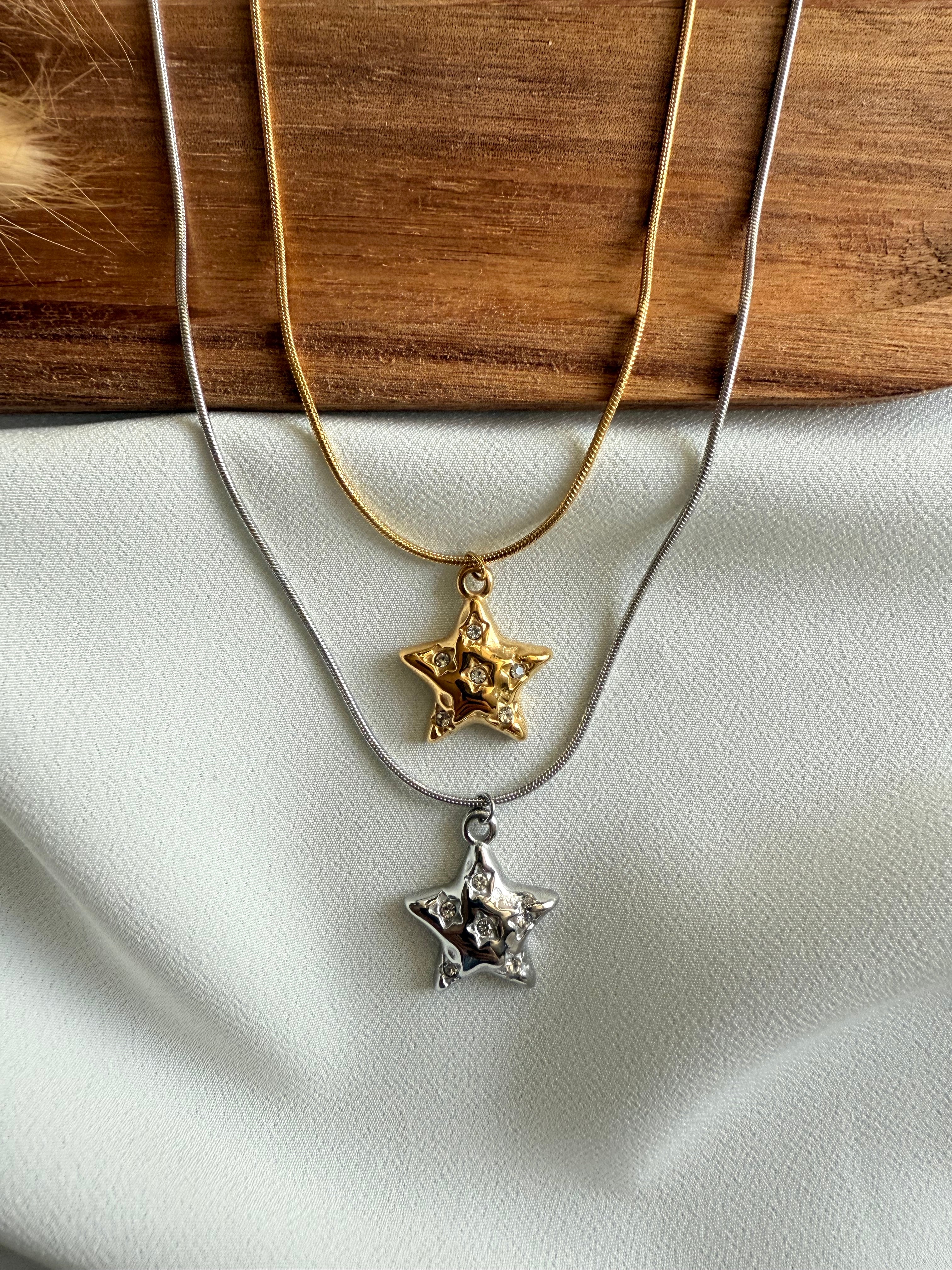 Collana Sparkly Star