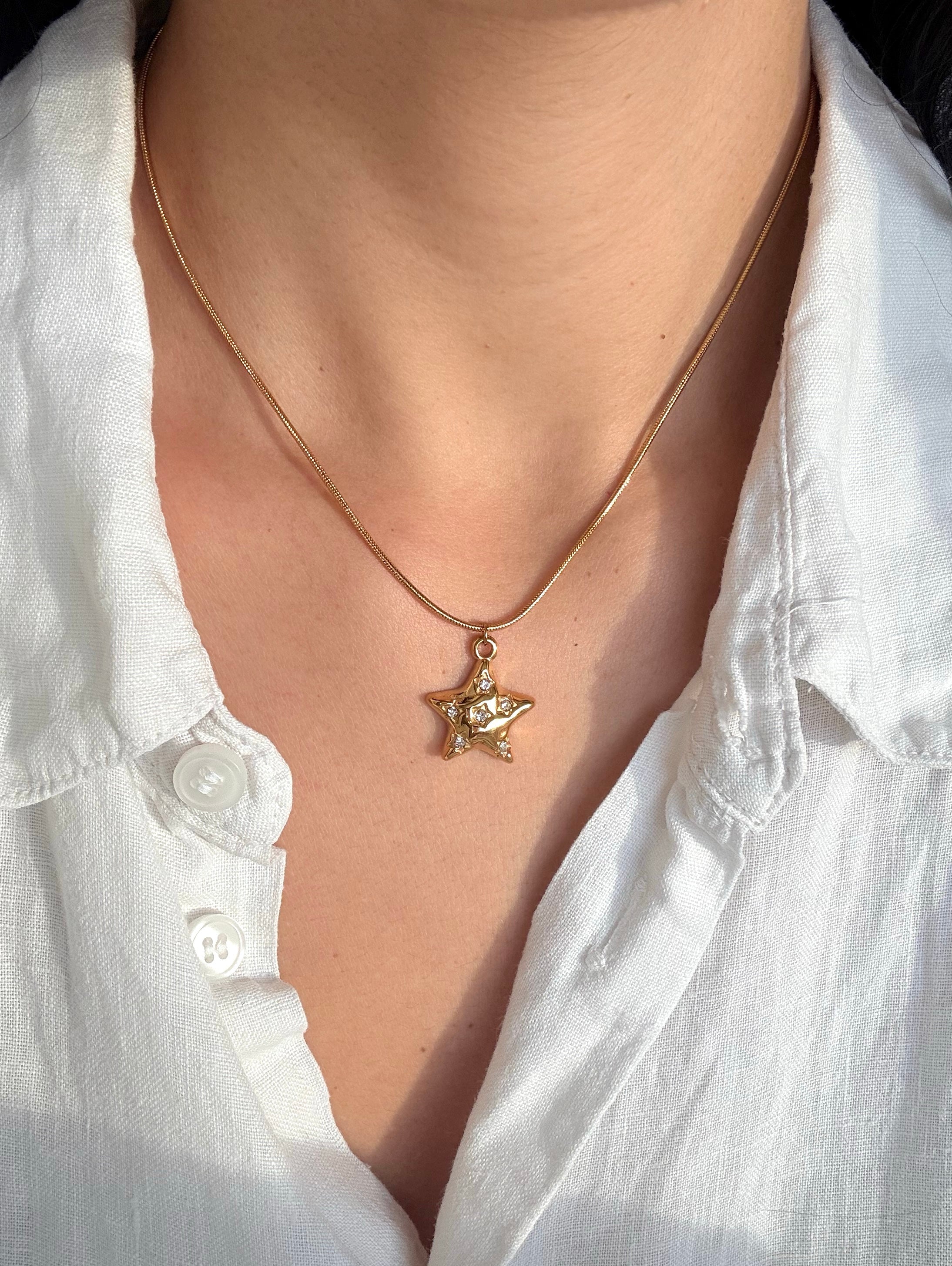 Collana Sparkly Star