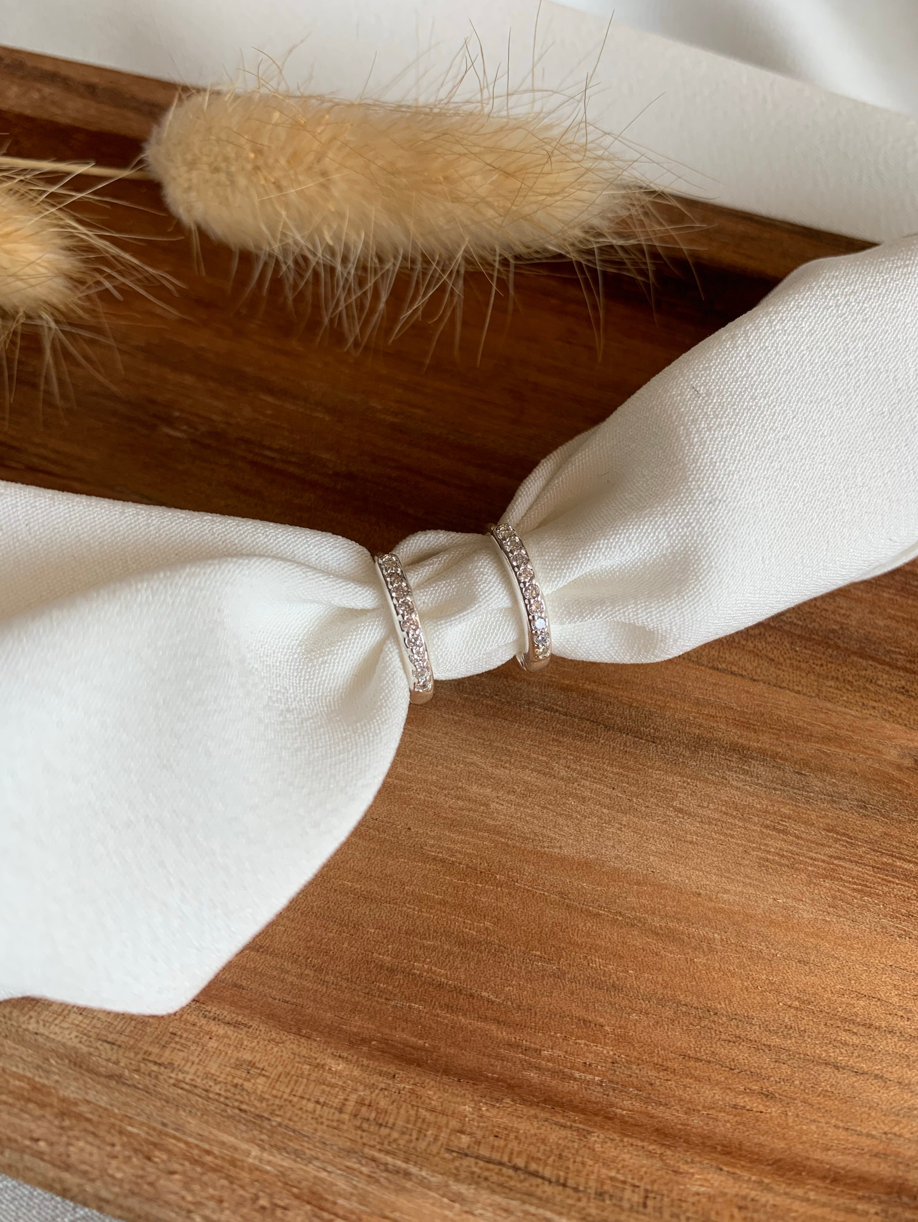Orecchini Lunaire Silver Medium