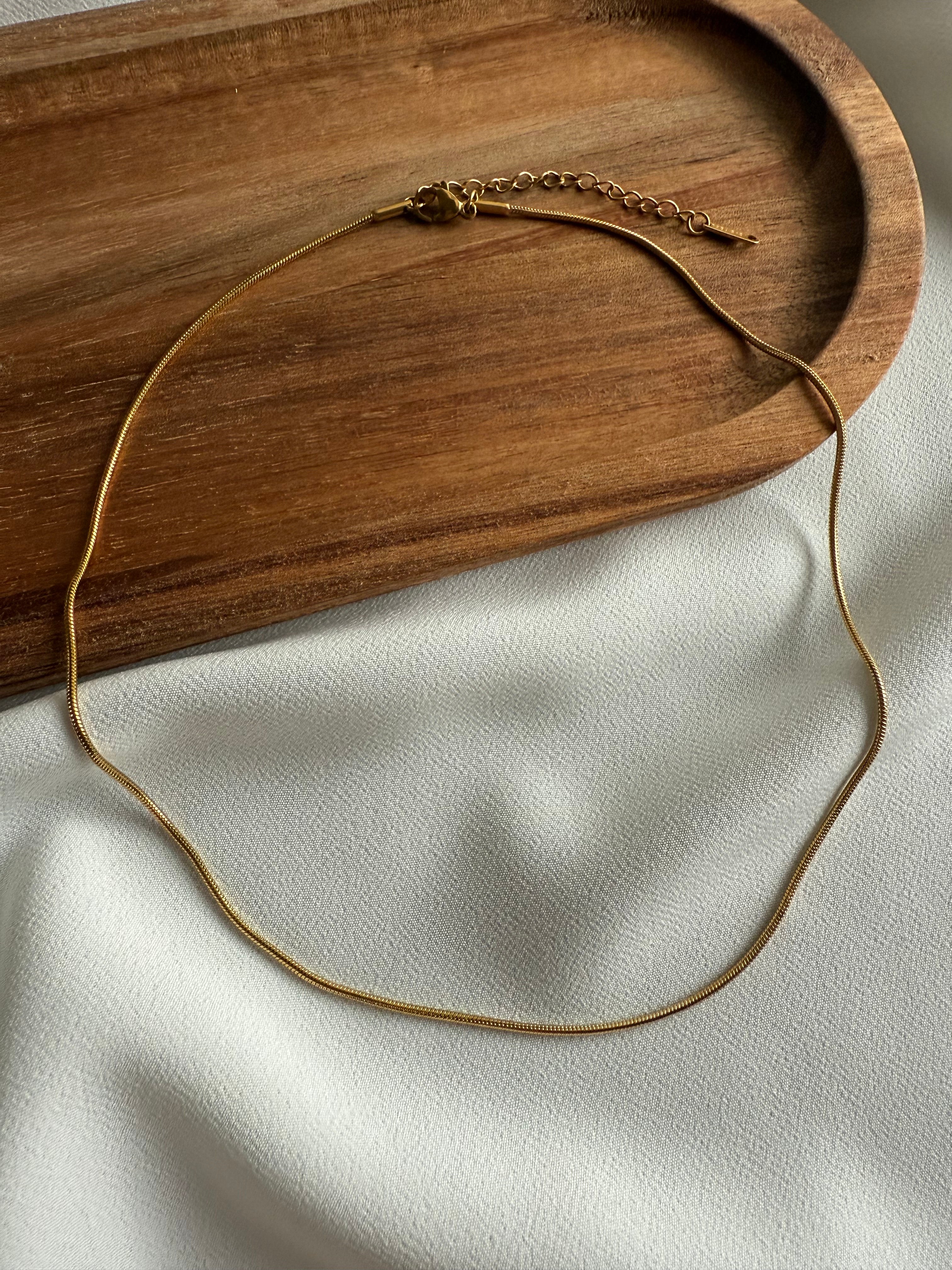 Collana Invisible Gold
