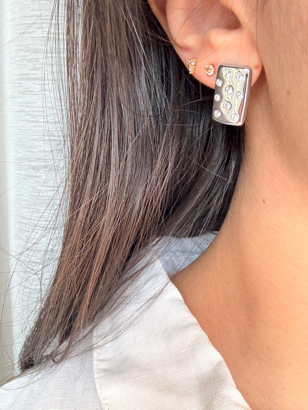 Orecchini Sparkly Frame