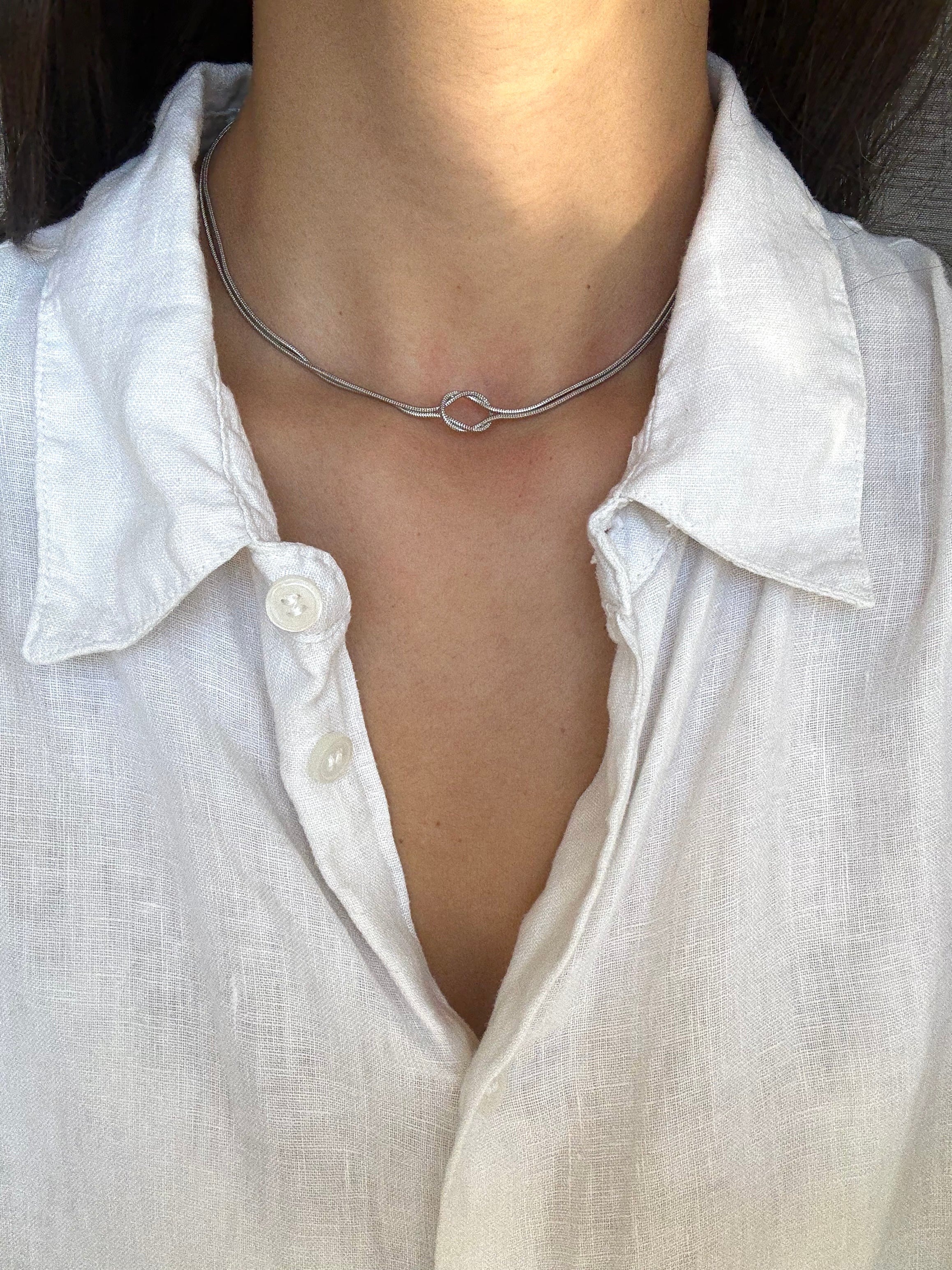 Collana Invisible Nodo