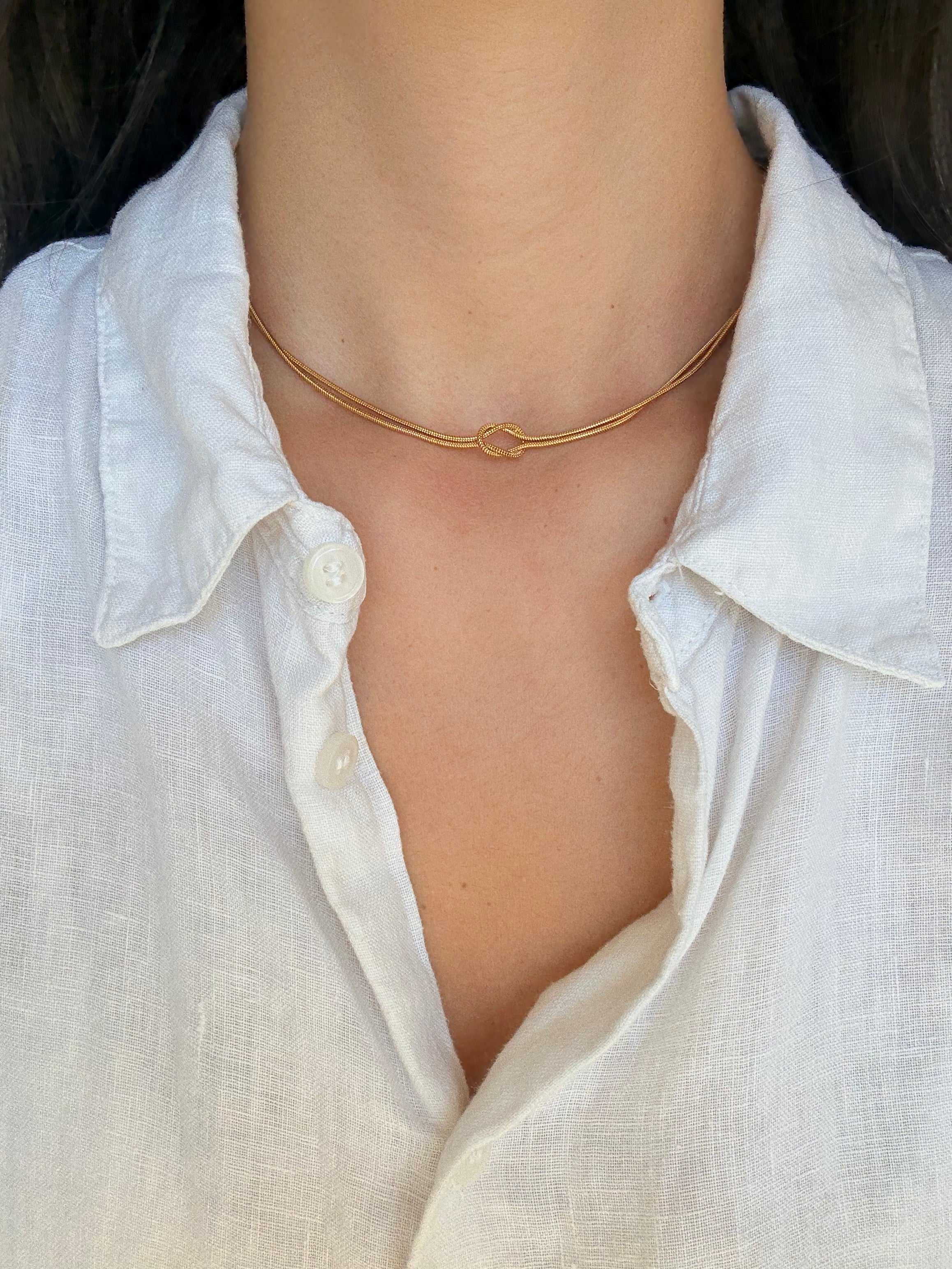 Collana Invisible Nodo