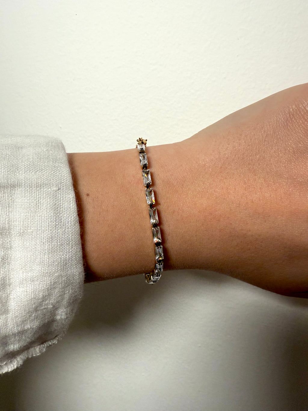 Bracciale Tennis Baguette