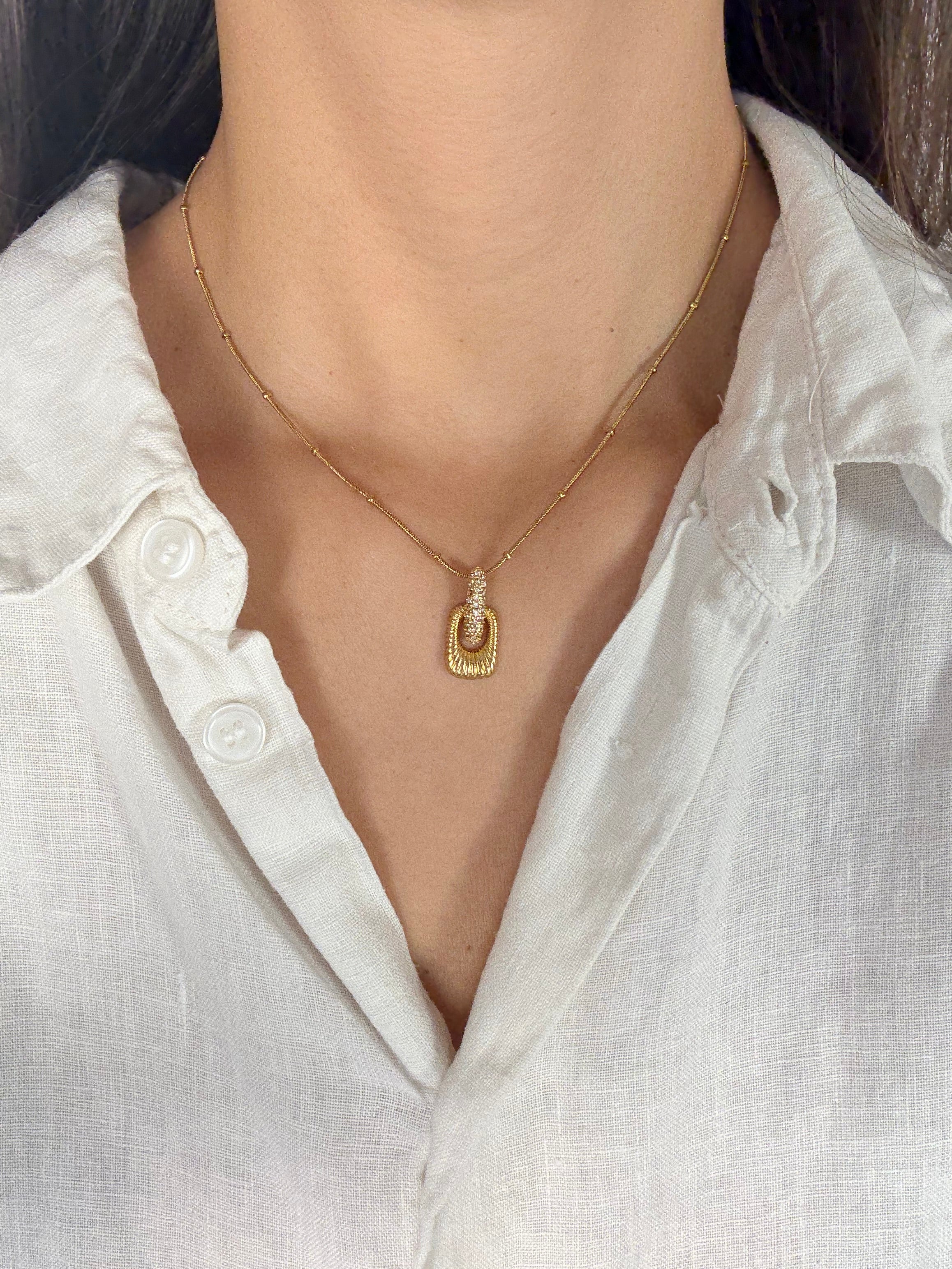 Collana Sparkling Link