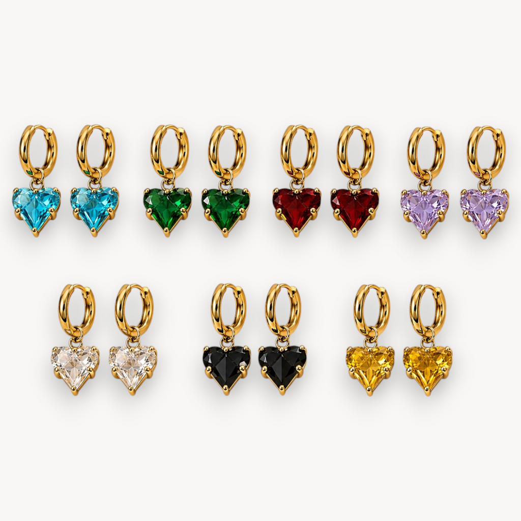 Orecchini Hoop Frozen Heart