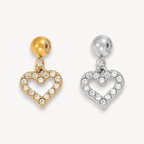 Charm Sparkly Heart