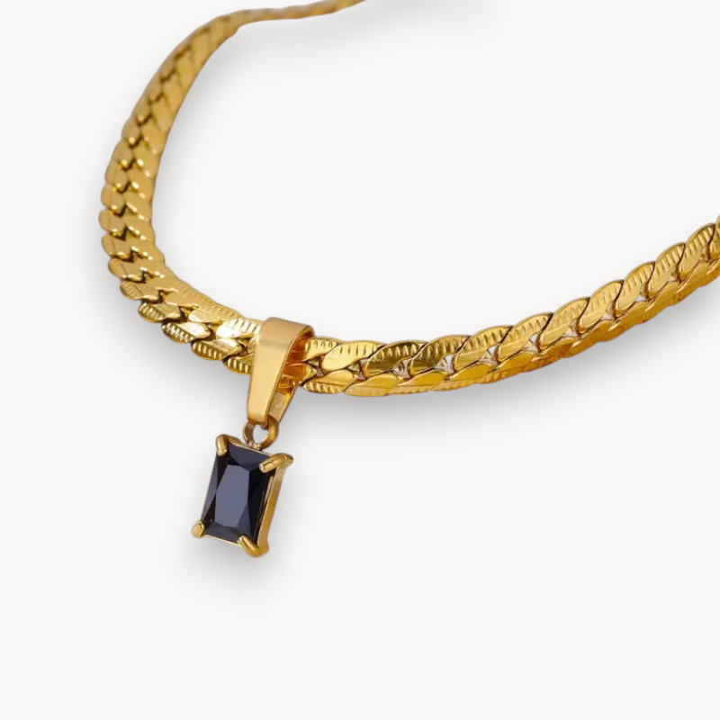 Collana Bold Baguette