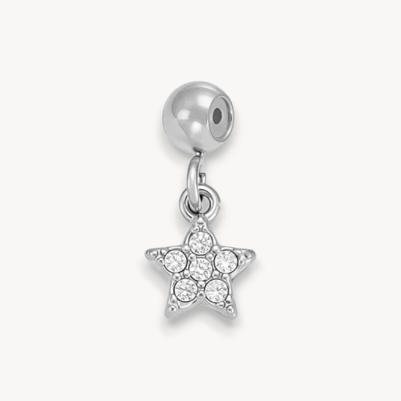 Charm Sparkly Star