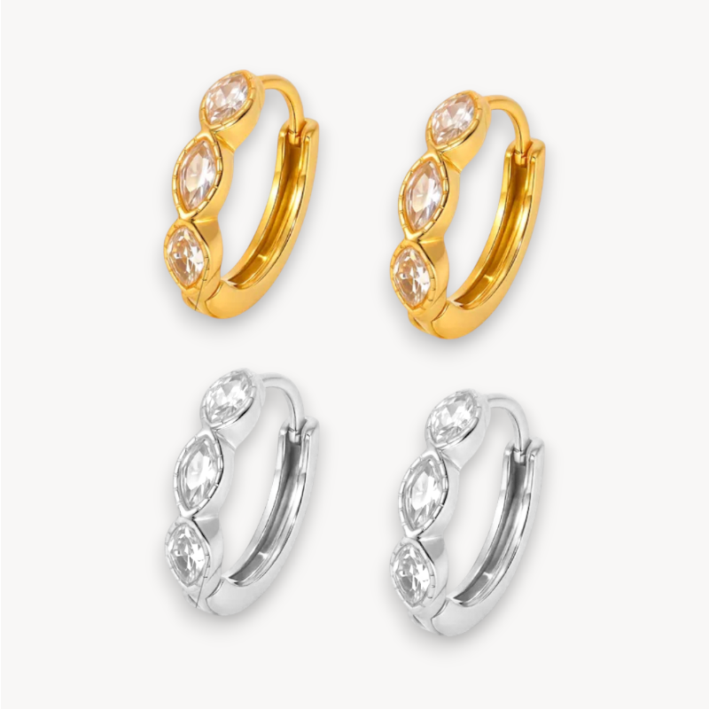 Orecchini Crystal Drop