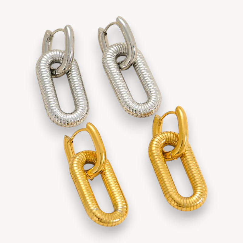 Orecchini Oval Charm