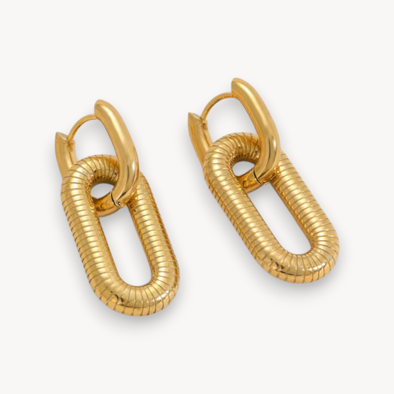 Orecchini Oval Charm