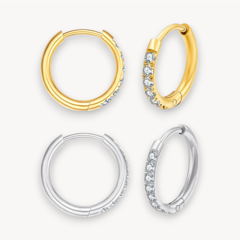 Orecchini Hoop Lunaire